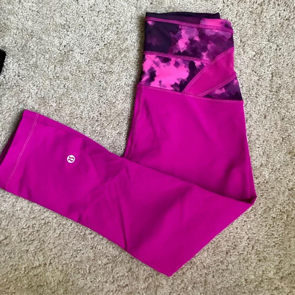 lululemon wunder unders (reversible)